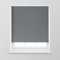 A.Unique Home Premium Trimmable Thermal Blackout Roller Window Blind in a Variety of Colours and Sizes Ideal for any Room - 4FT - Charcoal - 120cm (W) x 170cm (L) | 47.2 (W) x 66.9 (L)