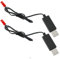 SJZBIN USB Charging Cable JST Plug 3.7V to USB Connector Lithium Battery Charger for RC Aircraft Helicopter Toys Accessories, CCJSTPLB-2