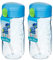Sistema Quick Flip Flasche, 520 ml, Blau, 2 Stück