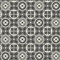 Vinylflooring UK White Grey Designer Effect Vinyl Flooring Roll For Living Room, Dining Room, 2.8mm Thick Cushion Backed Vinyl Sheet, Waterproof Lino Flooring-2m(6'6) X 2m(6'6)-4m²