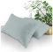 GC GAVENO CAVAILIA | Housewife Percale Pillow Cases (2 Pack) - Super Soft Cozy Plain Dyed Pillowcases - Non Iron Polycotton Percale Bedding Pillow Case | Duck Egg