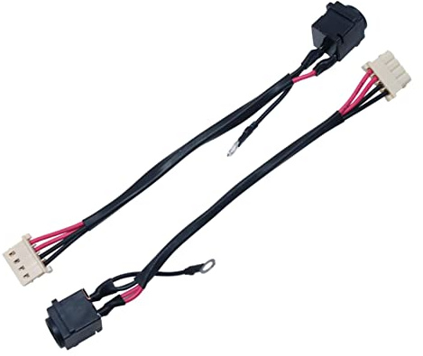 Fleshy Leaf DC Power Jack Harness Cable Replacement for Sony Vaio PCG-71811L PCG-71811M PCG-71811W PCG-71911L PCG-71912L PCG-71913L PCG-71711L PCG-71914L