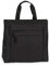 Noey & Lou Einkaufstasche Shopper Tasche Umhängetasche Strandtasche Tragetasche mit verstärktem Boden (Schwarz)