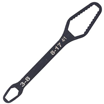 BBASILIYSD Universal-Torx-Schraubenschlüssel, 8–22 mm, selbstfestziehende, verstellbare Platine, Doppelkopf-Werkzeuge, Schraubenschlüssel, Glas I9J7, Torx-Hand-Dropshipping-Schraubenschlüssel