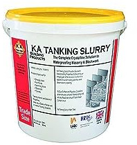 5 x KA Tanking Slurry 25kg tubs White Water Proofing Damp Proofing for Concrete and Masonry