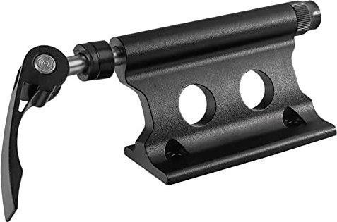 Pitxsgsia Fahrradgabel, Clip-Befestigung, Gepäckträger, Parkhalterung, neu gestaltet, Gepäckträger, Fahrradzubehör, Schwarz