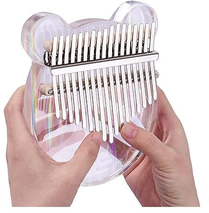 Professionelles Kalimba 17 Tasten Acryl Kalimba Daumenklavier Fingerklavierinstrument Für Erwachsene Anfänger