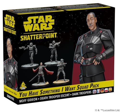 Asmodee, Star Wars: Shatterpoint – You Have Something I Want, Squad Pack | Tabletop, Tactical miniatures game for 2 players, 90-120 minutes, strategy game for ages 14+, multilingual
