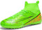 VTASQ Fußballschuhe Herren High Top Professionelle Fussballschuhe Outdoor Trainingsschuhe Jugendliche Athletics Sport Fußballspiel Training Sportschuhe Grün 42 EU