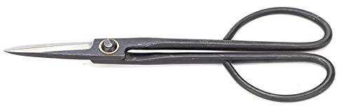 Bonsai-sax, långt handtag, SKstål, 210 mm, trädgårdssax för att klippa trädgårdsväxter, ergonomisk och bärbar