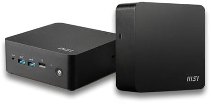 SYSTEMTREFF Intel NUC PC Intel Core i7-150U 10x5.4GHz | Iris Xe 96 4K HDMI DX12 | 1TB M.2 NVMe | 16GB DDR5 RAM | Windows 11 | WLAN Silent Desktop Computer Rechner für Büro Business Multimedia