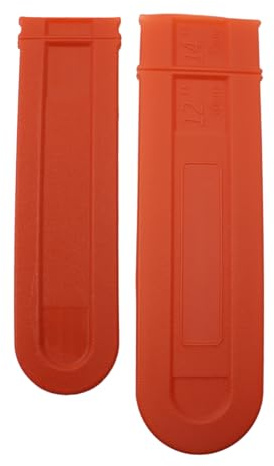 Nicear 2 PCS 12 14 Chainsaw Bar Protective Cover Scabbard Protector Chain Guard Case