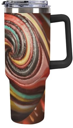 Tasse de voiture en chocolat avec imprimé étanche pour porte-gobelet de voiture