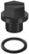 CATELL 8 Pièces Bouchons de Vidange pour Piscine, Bouchon Pompe Piscine avec Joints Noir Bouchons Vidange pour Pompe Piscine La Plupart Des Pompes D'amélioration l'habitat