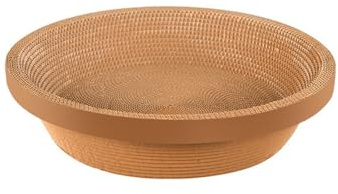 QUILSTM Parc à Griffes pour Chat, lit d'intérieur, Centre d'activités en Carton pour Chats, Espace suffisant pour Faire Leurs Griffes et Jouer, Tapis à griffer en Papier