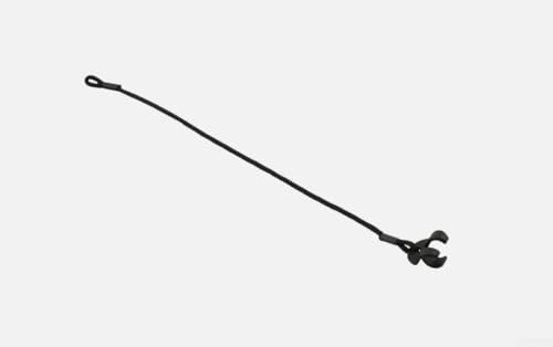 Trunk Pull Cord Hutablage String Gepäckträger Haken für Toyota Aygo 2014-2017 Schwarz ABS Ersatzteil