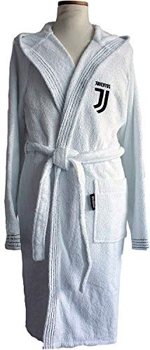 Juventus 9632 080 2131 Bademantel, 100% Baumwolle, Weiß, 37 x 48 x 10 cm, 6
