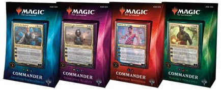 Magic The Gathering Juego de Cartas Coleccionables 2018 - 4 Barajas - Deutsch - 240 Piezas
