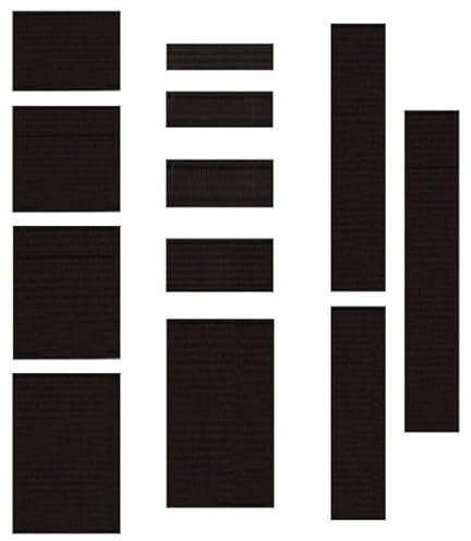 PST Gummiband, 9 mm, schweißbar, 120 m, Schwarz