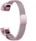 By Qubix - Kompatibel mit Fitbit Alta HR - Mailänder Armband - Größe: Small - Roségold - Kompatibles Fitbit Armband, Small, Edelstahl