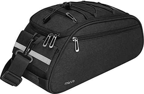 MOSISO Bike Rack Bag, Waterproof Bicycle Trunk Pannier Rear Seat Pouch