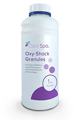 ClearSpa Non Chlorine Shock Granules 1kg - Suitable for all Hot Tubs, Swimming Pools and Spas