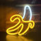 QiaoFei LED Banana Neon Sign Lights Kid's Gift Hanging Decorative Neon Light USB or Battery Operated for Home Bedroom Bar Restaurant Christmas Birthday Party Gift Art Wall Decoration Light