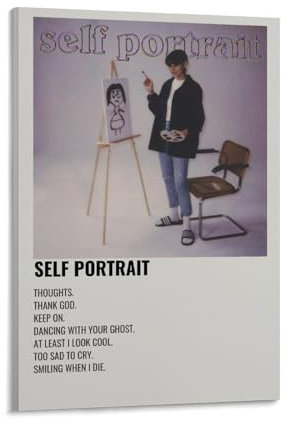 Sasha Sloan Poster, Album, Poster, Leinwand, Wandkunst, dekoratives Wohnkultur, Gemälde für Wohnzimmer, Schlafzimmer, 20 x 30 cm, Rahmenstil-4