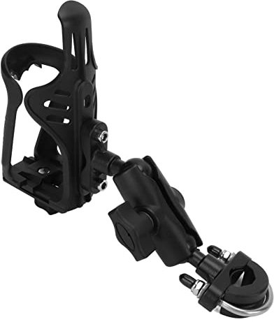 Soporte de Bebida para Motocicleta Junta Universal Ajuste de Nailon de Alta Tenacidad Portabotellas de Agua 3D Portavasos para Bicicleta Vehículos Eléctricos