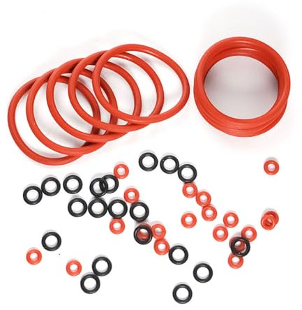 50 Pieces Quality Silicone Seals Coffee Machine Gaskets Replacement Gaskets Silicone Seals Suitable for Coffee