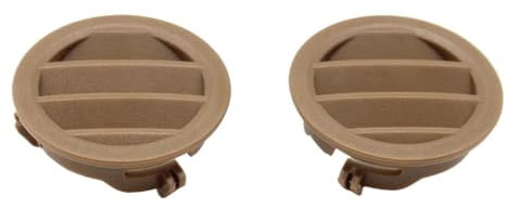 DZSYANJIASM para Mercedes para Benz W204 Clase C C180 C200 220 230 260 280 300 350 2007-2010 LHD RHD Consola Pequeña Cubierta Rejilla Ventilación Rejilla Salida del Salpicadero(Yellow Pair)