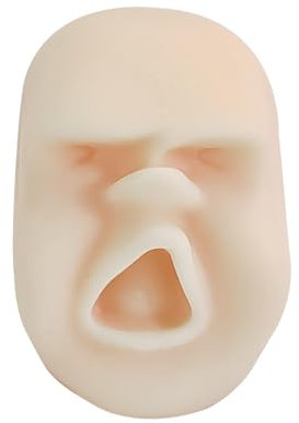 Funny Novità Regalo Gadgets Vent Human Face Ball Anti Stress Profumato Gadget Vent Toy (HA)