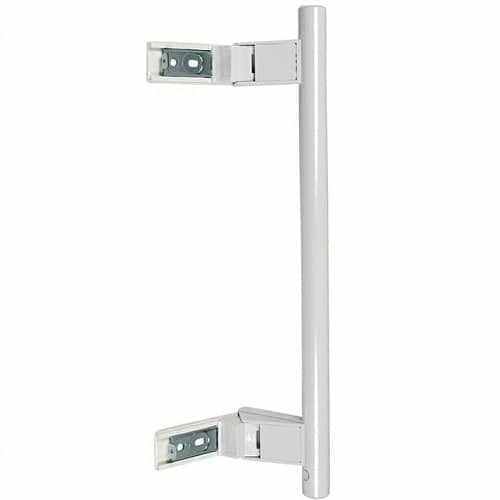 CHEFZOCO Tirador Puerta frigorífico y congelador, Mango frigorífico Liebher-r, Asa Nevera, Código original 7432602, Distancia entre tornillos de 24.5 cm, Longitud del tirador de 31 cm, Blanco