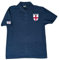 England Supporters Polo Shirt – Affordable Football Fan Shirt – St. George’s Cross Badge – Casual Game Day Polo for Men – Red, White & Navy (UK, Alpha, L, Regular, Regular, Navy)