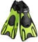 Hikeen Verstellbare Schnorchelflossen für Erwachsene & Jugendliche: Kurze Schwimmflossen & Tauchflossen mit Offener Ferse, Unisex Schnorchelausrüstung inkl. Netzbeutel (42-47cm)