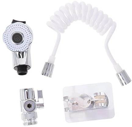 DIYEAH 1set Doccetta Estensibile Per Lavabo Flessibile e Regolabile Kit Per Doccia Per e Personale Facile Installazione Rubinetto