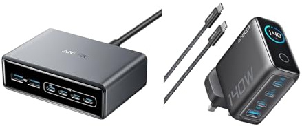 Anker Prime Charger 200W & 140W USB C Charger (Bundle)
