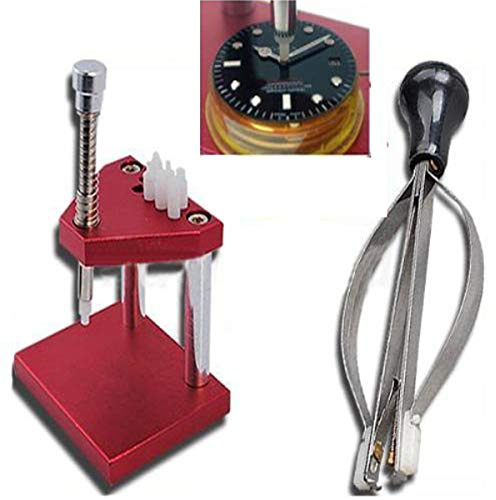 OTOOLWORLD Watchmaker Watch Hand Presto Presser Lifter Puller Plunger Remover set Fitting Repair Tools
