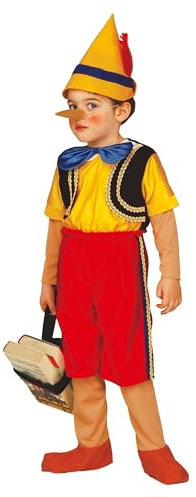 W WIDMANN MILANO Party Fashion - Costume da burattino, marionetta, Kasperle, travestimento da fiaba per bambini