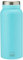 H&H Botella térmica de acero inoxidable 18/10 sin BPA, botella de agua reutilizable, para adultos y niños, termo de metal para bebidas calientes o frías con atractivo diseño, 350 ml, Azul Claro