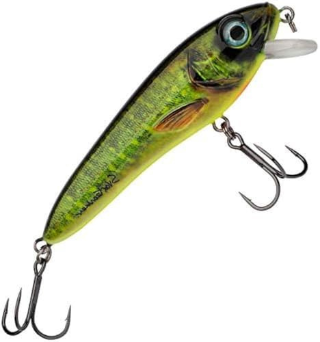 Abu Garcia Svartzonker McCelly Diving Hechtköder – Realistischer, handbemalter Hardbait mit starken Berkley Fusion Drillingshaken