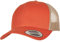 Flexfit Retro Trucker 2-Tone Gorra de béisbol, Naranja rústico/Caqui, Talla única Unisex Adulto