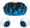 Headset Skin Sticker for VR, Mcbazel Protective Cover Decal Skin Wrap For VR Headset & Controllers - Blue Flame