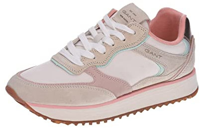 GANT FOOTWEAR Damen BEVINDA Sneaker, Multi beige, 37 EU