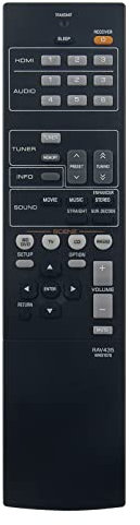 ALLIMITY Ersatz Fernbedienung passend für Yamaha Audio System RAV435 WW51070 HTR-2064 YHT-196 HTR2064 YHT196
