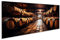 islandburner Tableau sur toile Motif tonneaux de vin dans une cave soignée Images murales Poster