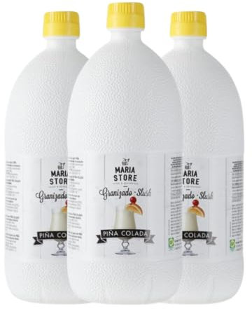 Schnapp Naturera Granizado Piña Colada Garrafa 1 L (Caja de 3 Garrafa de 1 L)