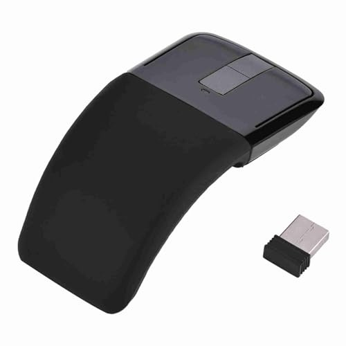 ZJchao Mouse Wireless, Mouse Pieghevole Wireless Arc Touch da 2,4 GHz Mouse per Computer Mouse Senza Fili Mouse per Laptop Mouse per PC con Mini Ricevitore USB per PC NoteBook Smart TV