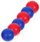VICASKY 6St Flummi strandspielzeug strandspiele Strandballzuverlässigkeit Strandballmaterial Strandballspielspaß Klare Strandbälle paddeln Beachtennis Ball Pu-Trainings-Wasserball