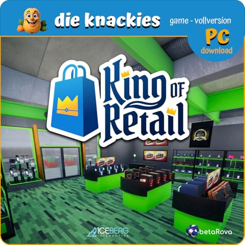 die knackies - King of Retail für PC | Ultimative Store Manager Wirtschaftssimulation & Management Spiel | Deutsch